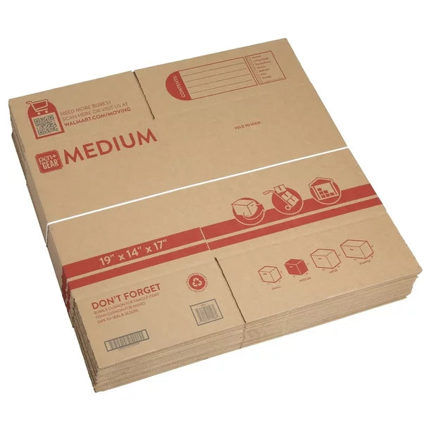 Medium Moving Storage Boxes